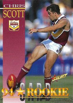 1995 Select AFL #239 Chris Scott Front